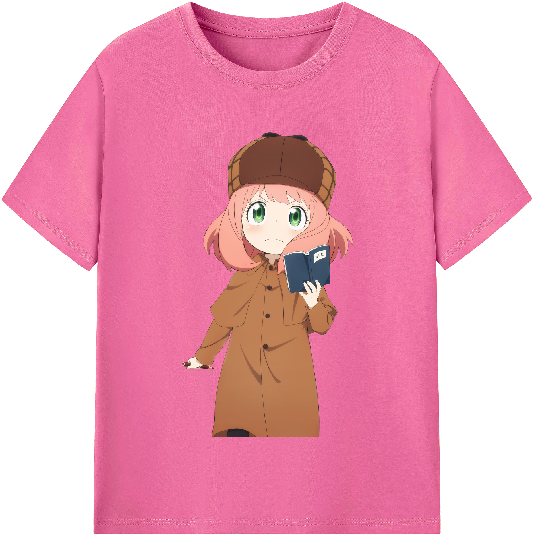 （画像用） SPY×FAMILY间谍家家酒 レディースカジュアルプリントTシャツ（綿100％）